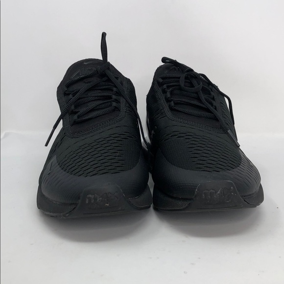 Nike Air Max 270 Triple Black AH8050-005 Men’s Running Sneakers - Size 11.5 - Picture 8 of 12
